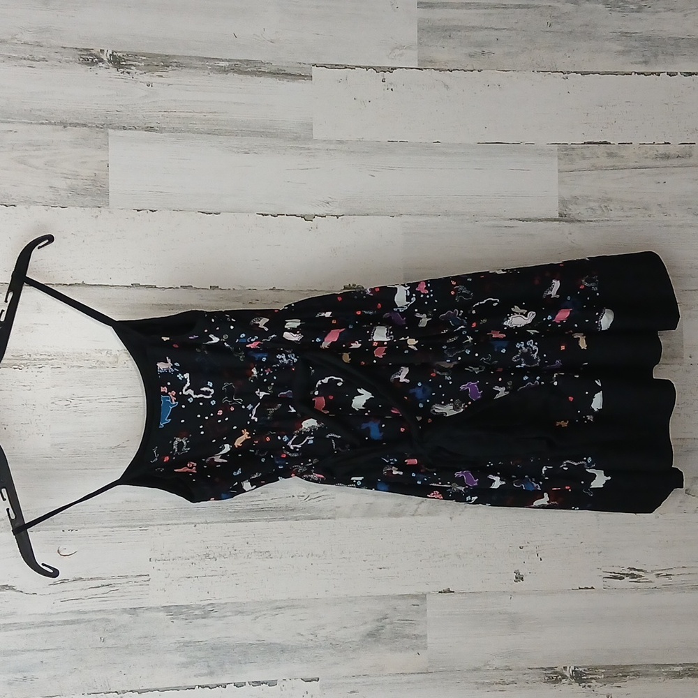 Erin Fetherston For Target Rabbit Print Dress Size 3 - Picture 3 of 6